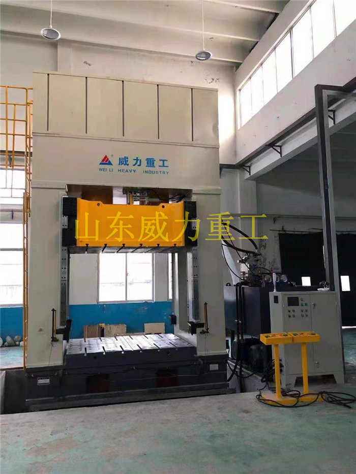 1500吨框架式液压机用于铝型材挤压